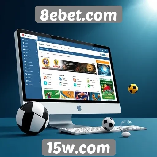 Funcionalidade da plataforma de apostas 8ebet.com